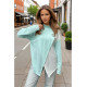 Pasaklı Giyim Kadın İki Katlı Kazak Mint