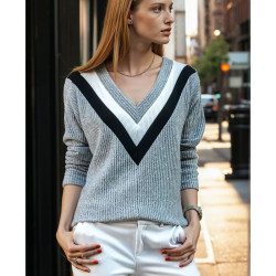 Pasaklı Giyim Yumoş Kazak 2750232 Gri