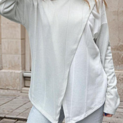 Pasaklı Giyim Kadın İki Katlı Kazak 3513165 Gri