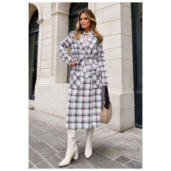 Pasaklı Giyim Kadın Ekstra Oversize Trençkot Vizon