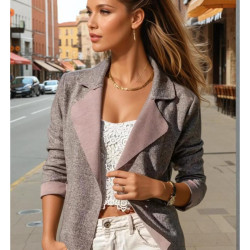 Pasaklı Giyim Kadın Yumoş Ceket 2975264 Pudra