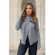Pasaklı Giyim Kadın Yumoş Ceket Gri