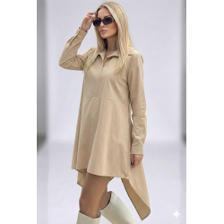 Pasaklı Giyim Kadın Asimetrik Tunik Gömlek-Tesettüre Uygun 4912264 Taş