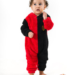 Welsoft Peluş Unisex Fermuarlı Kışlık Bebek Uyku Tulumu Bebek Tulumu Çocuk Tulumu Çocuk Kostümü