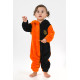 Welsoft Peluş Unisex Fermuarlı Kışlık Bebek Uyku Tulumu Bebek Tulumu Çocuk Tulumu Çocuk Kostümü