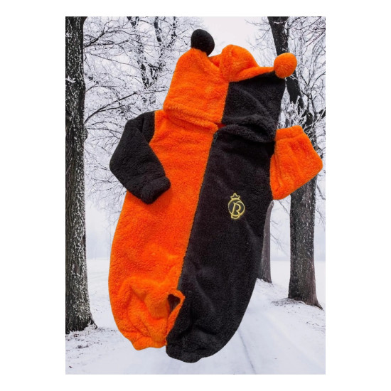 Welsoft Peluş Unisex Fermuarlı Kışlık Bebek Uyku Tulumu Bebek Tulumu Çocuk Tulumu Çocuk Kostümü