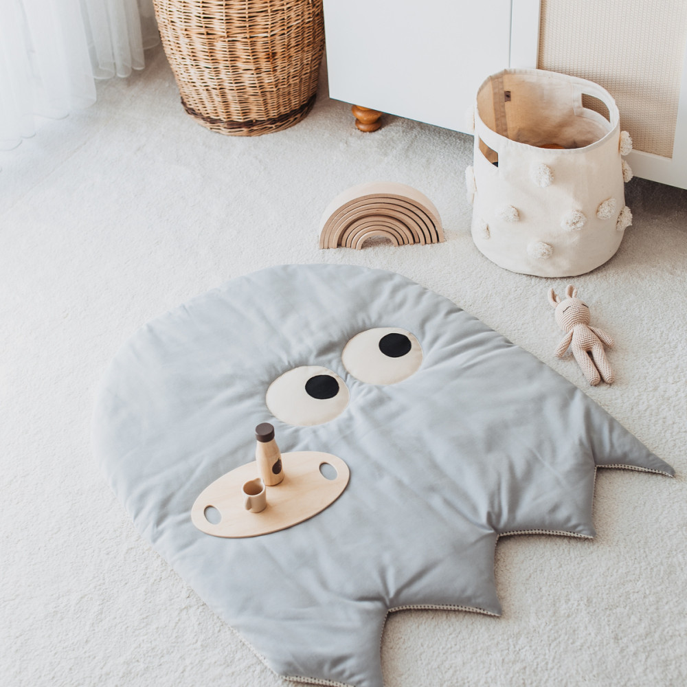 Dery Baby Oyun Halısı Oyun Matı- GREY (100-85)cm