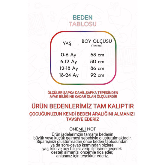 Welsoft Peluş Fermuarlı Kışlık Unisex Kız Erkek Bebek Uyku Tulumu Bebek Tulumu Çocuk Tulumu Kostümü