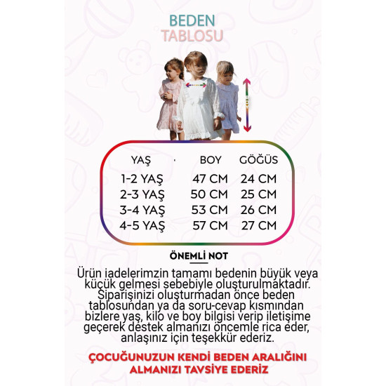 Kız Bebek Kız Çocuk Doğum Günü Parti Düğün Elbise Astarlı Çocuk Giyim bebek giyim Elbuzndnt