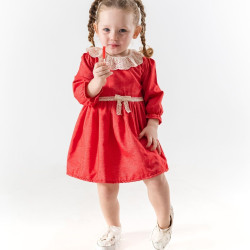 Kız Bebek Kız Çocuk Doğum Günü Parti Düğün Elbise Astarlı Çocuk Giyim bebek giyim