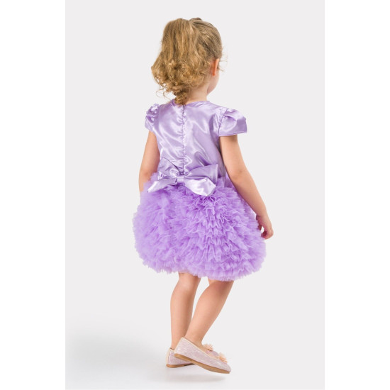 Bebek Kız Çocuk Doğum Günü Parti Düğün Elbise Tüllü Tütü Astarlı Çocuk Giyim Bebek Giyim Kız