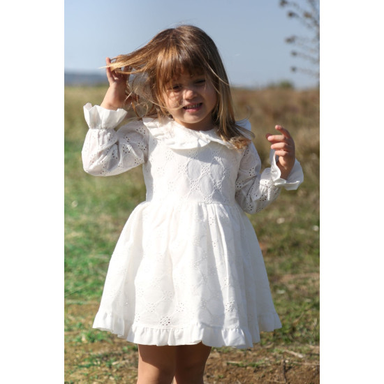 Kız Bebek Kız Çocuk Doğum Günü Parti Düğün Elbise Astarlı Çocuk Giyim bebek giyim Elbuzndnt