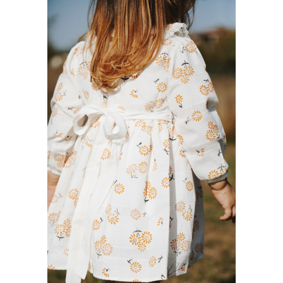 Bebek Kız Çocuk Doğum Günü Parti Düğün Elbise Astarlı Çocuk Giyim bebek giyim Kız