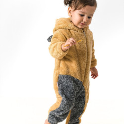 Welsoft Peluş Unisex Kışlık Bebek Takımları Çocuk Giyim Bebek Kıyafeti çocuk kostümü Welsoft Takım