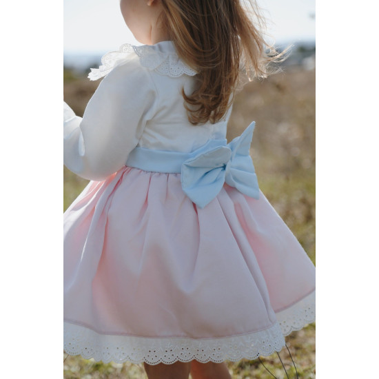 Kız Bebek Kız Çocuk Doğum Günü Parti Düğün Elbise Astarlı Saten Çocuk Giyim bebek giyim Pembe