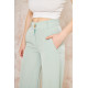 Pasaklı Giyim Kupra İpek Palazzo Pantolon 3427220 Mint Yeşil