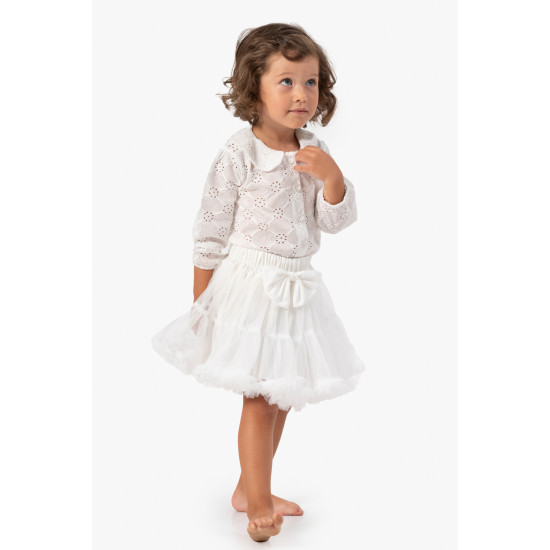 Kız Bebek Elbise Kız Çocuk Elbise Doğum Günü Parti Düğün Tütü Uzun Kollu Astarlı Etek Elbise