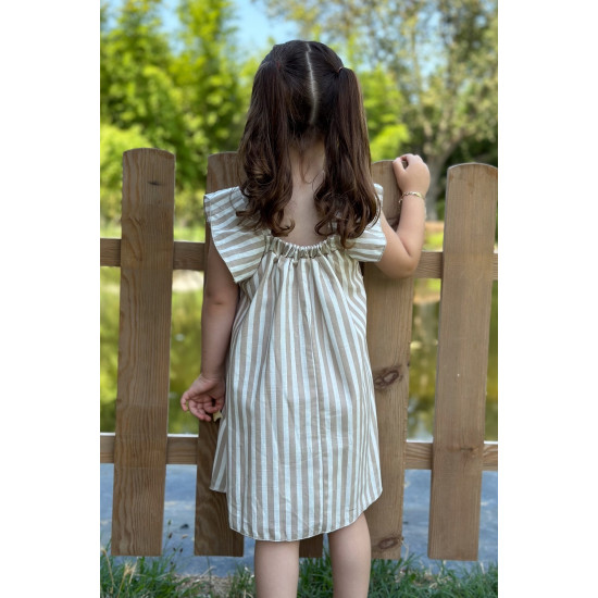 Kız Bebek Elbise Kız Çocuk Elbise Doğum Günü Parti Düğün Elbise Dantelli Kısa Kol Astarlı Elbise