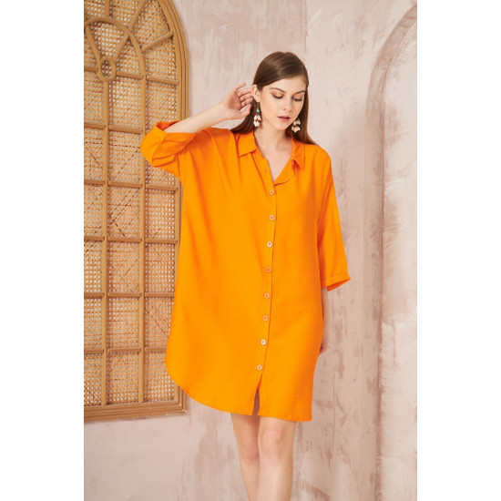 Pasaklı Giyim Kadın Tunik Elbise 3582341 Turuncu