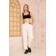 Pasaklı Giyim Kadın Bilek Boy Pantolon-Eşorfman, 3523210 Beyaz