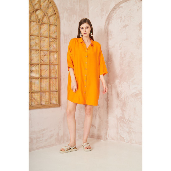 Pasaklı Giyim Kadın Tunik Elbise 3582341 Turuncu