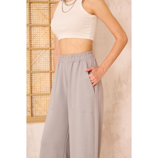 Pasaklı Giyim Kadın Viskon Pantolon-Eşorfman Altı 3465210 Gri