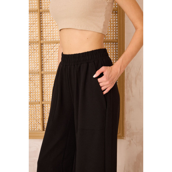 Pasaklı Giyim Kadın Viskon Pantolon-Eşorfman Altı 3465210 Siyah