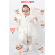 Welsoft Peluş Unisex Fermuarlı Kışlık Bebek Uyku Tulumu Bebek Tulumu Çocuk Tulumu Çocuk Kostümü TLMA