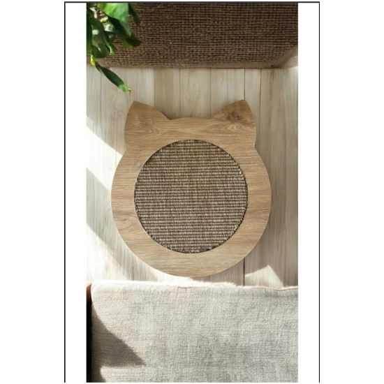 Doğal Hali Kedi Tirmalama Tahtasi Ozel Desen