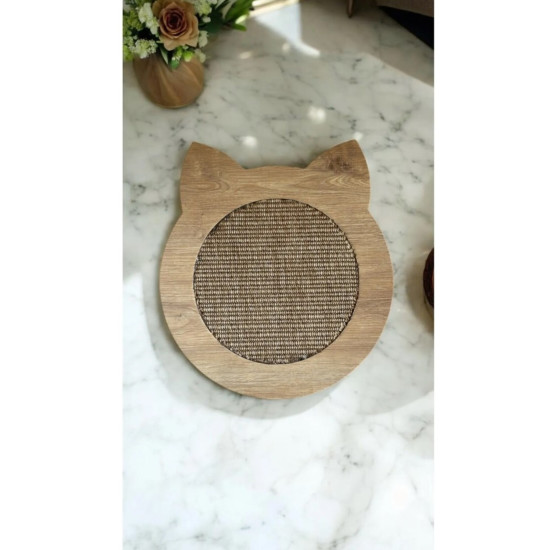 Doğal Hali Kedi Tirmalama Tahtasi Ozel Desen