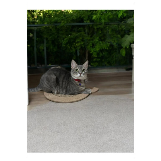 Doğal Hali Kedi Tirmalama Tahtasi Ozel Desen