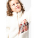 Welsoft Peluş Kuzu Fermuarlı Kışlık Unisex Kız Erkek Bebek Çocuk Mont Kaban Hırka Ceket