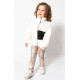 Welsoft Peluş Kuzu Fermuarlı Kışlık Unisex Kız Erkek Bebek Çocuk Mont Kaban Hırka Ceket