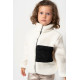 Welsoft Peluş Kuzu Fermuarlı Kışlık Unisex Kız Erkek Bebek Çocuk Mont Kaban Hırka Ceket
