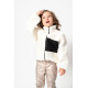 Welsoft Peluş Kuzu Fermuarlı Kışlık Unisex Kız Erkek Bebek Çocuk Mont Kaban Hırka Ceket