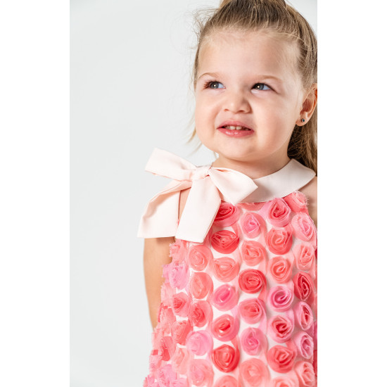 Kız Bebek Kız Çocuk Doğum Günü Parti Düğün Elbise Kısa Kol Kolsuz Fırfırlı Tüllü Tütülü Tütü Astarlı