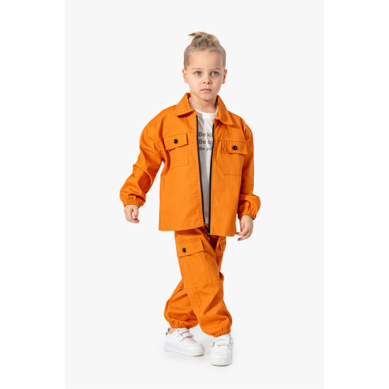 Erkek Çocuk Gabardin Alt Üst Çocuk Takım 3 lü Takım Pantolon Ceket T-shirt Çocuk Giyim