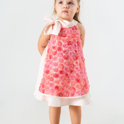 Kız Bebek Kız Çocuk Doğum Günü Parti Düğün Elbise Kısa Kol Kolsuz Fırfırlı Tüllü Tütülü Tütü Astarlı