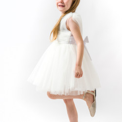 Kız Bebek Kız Çocuk Doğum Günü Parti Düğün Elbise Kolsuz Taçlı Fırfırlı Tüllü Tütülü Tütü Astarlı