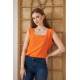 Pasaklı Giyim Kadın Kalın Askılı Bluz 2911275 Turuncu