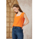 Pasaklı Giyim Kadın Kalın Askılı Bluz 2911275 Turuncu