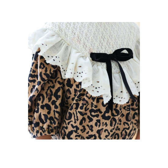 Kız Bebek Romper Kız Çocuk Romper Doğum Günü Parti Düğün Romper Dantelli Uzun Kol Romper