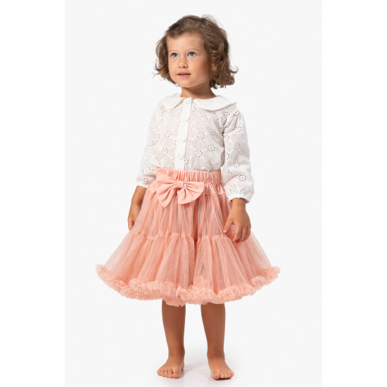 Kız Bebek Elbise Kız Çocuk Elbise Doğum Günü Parti Düğün Tütü Uzun Kollu Astarlı Etek Elbise