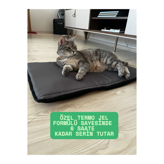 4 Mevsim Evcil Hayvan Konfor Matı (65X40 CM) -Sıcak ve Soguk Kullanımda Uygundur.