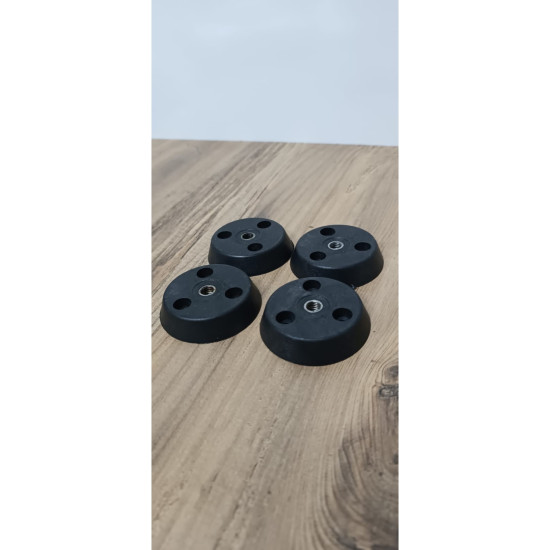 Düz Plastik Bağlantı Aparatı (m8 Vida Girişli ) Ahsap Masa , Sandalye, Sehpa 4 Adet