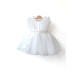 Kız Bebek Kız Çocuk Doğum Günü Parti Düğün Elbise Balonkol Fiyonklu Tüllü Tütü Astarlı