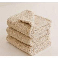 1 ADET 80x100 CM Kedi ve köpekler için peluş Yıkanabilir battaniye yumuşak sarılmalık
