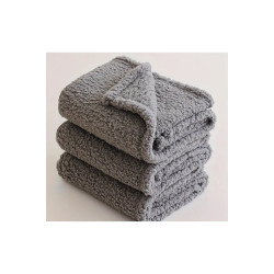 1 Adet 80x100 CM Kedi ve köpekler için peluş Yıkanabilir battaniye yumuşak sarılmalık