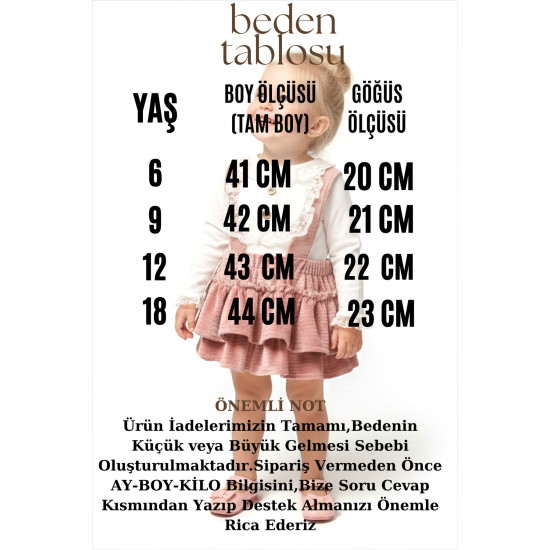 Kız Bebek Kız Çocuk Doğum Günü Parti Düğün Kadife Salopet Slopet Dantelli Uzun Kol Salopet