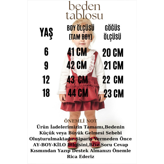 Kız Bebek Kız Çocuk Doğum Günü Parti Düğün Kadife Salopet Slopet Dantelli Uzun Kol Salopet